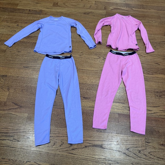 Used - Two Sets Reima Thermolite Base Layers, Size 10-11Y - Picture 1 of 1